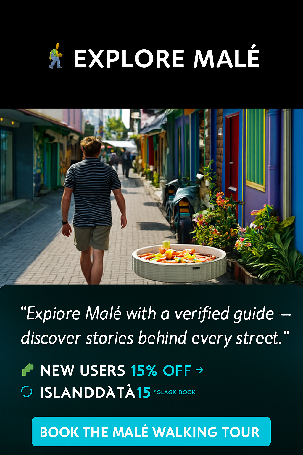 Malé walking tour